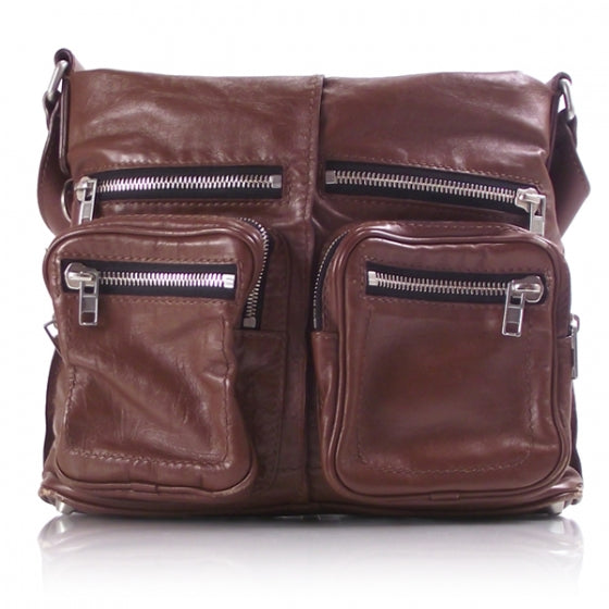Calfskin Betty Hobo Chocolate