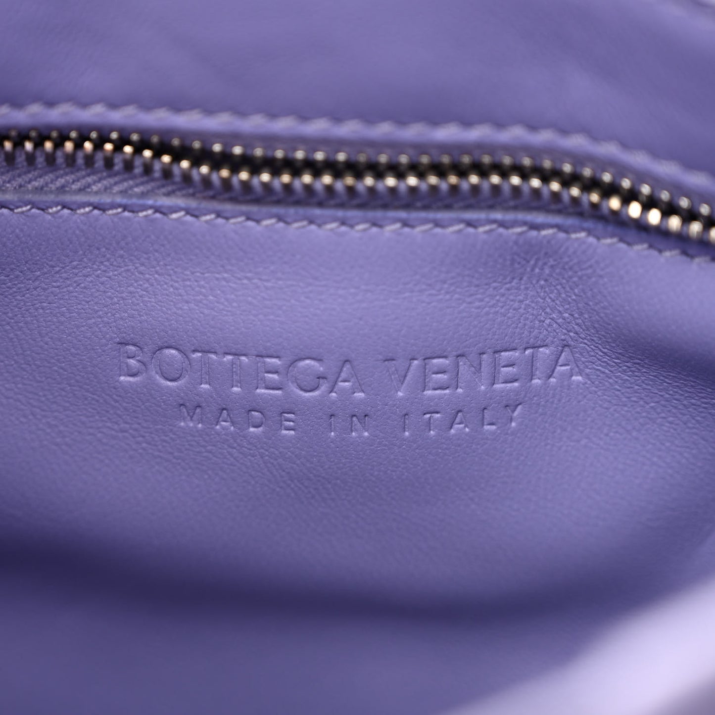 Nappa Maxi Intreccio Padded Cassette Crossbody Bag Lavender