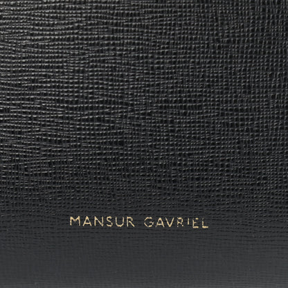 Mansur Gavriel Saffiano Mini Mini Bucket Bag Black 6 of 9