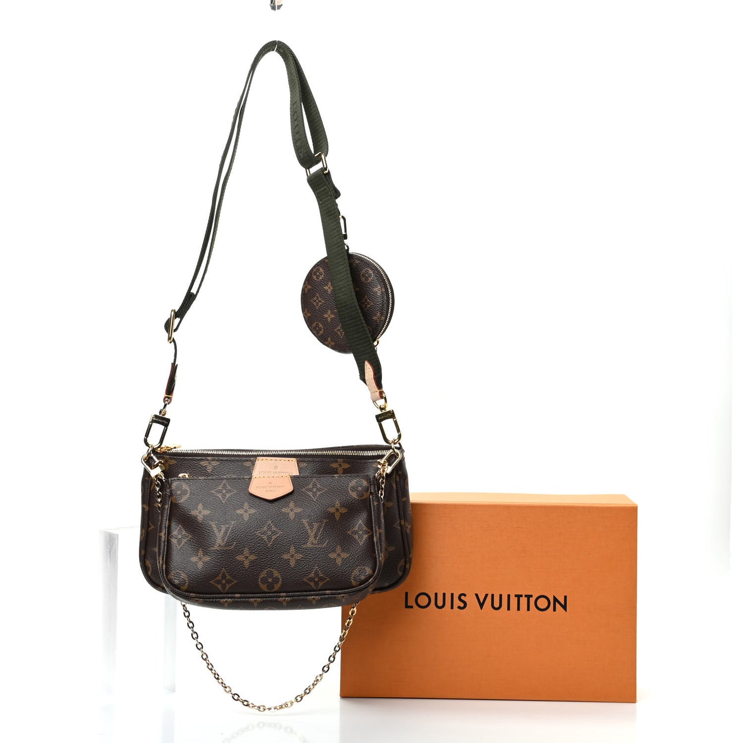 Monogram Multi Pochette Accessories Kaki