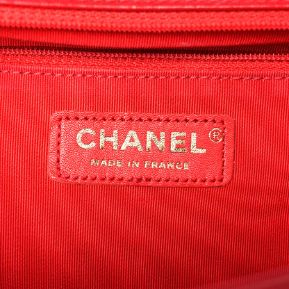 Chanel Lambskin Quilted New Medium Boy Flap Red 6 of 10
