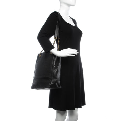 Chanel Caviar Shoulder Bag Black 2 of 35