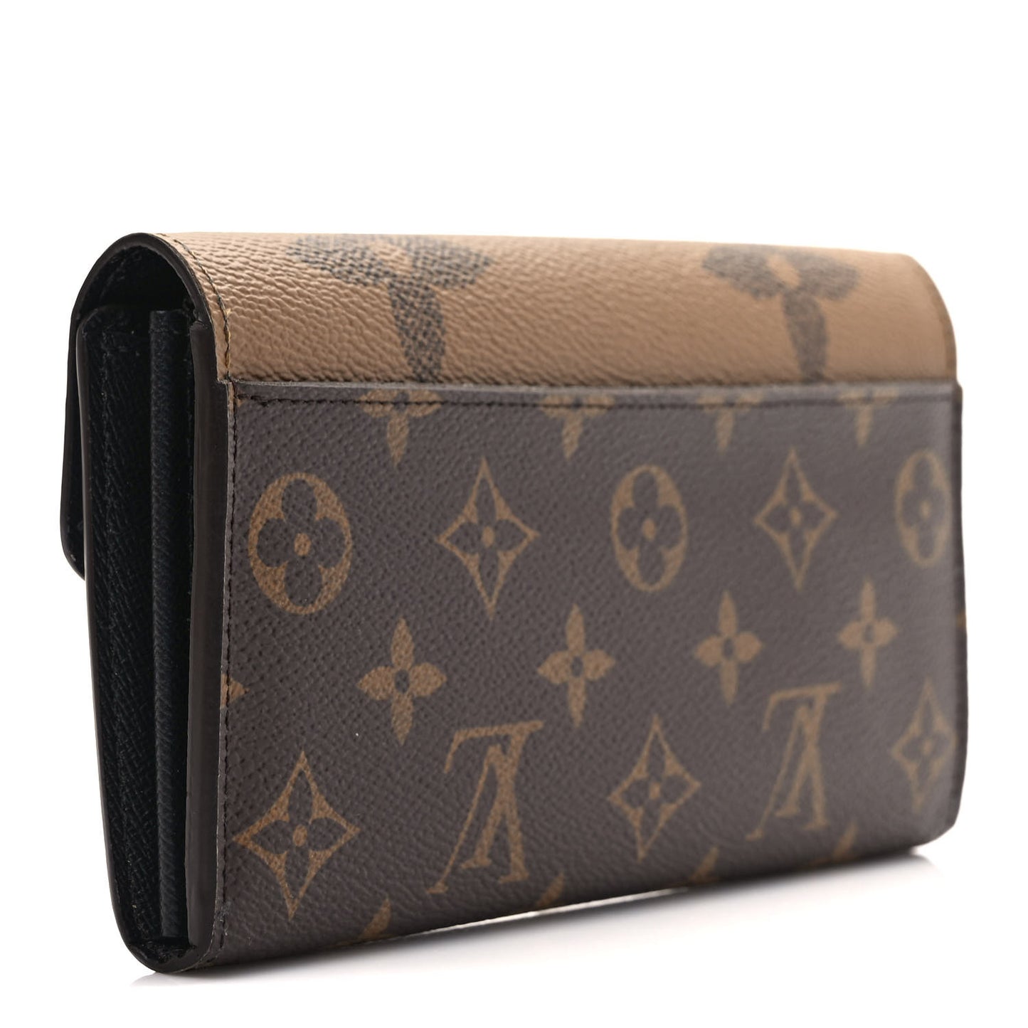 Reverse Monogram Giant Sarah Wallet