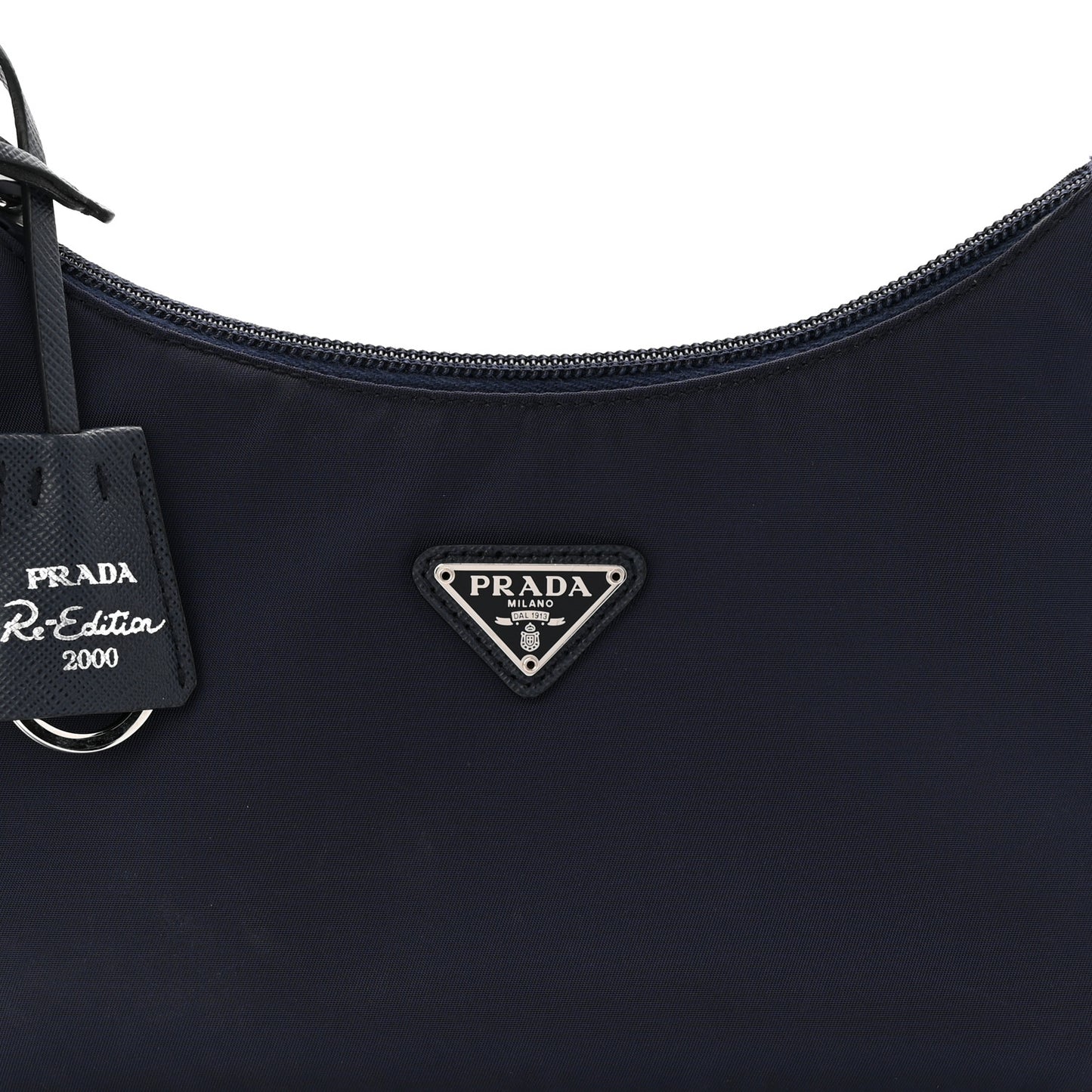 Tessuto Nylon Mini Re-Edition 2000 Bag Baltico
