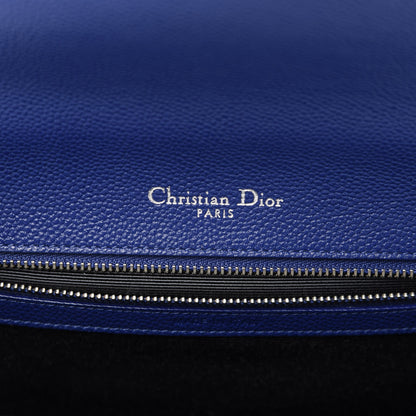 Christian Dior Grained Calfskin Medium Diorama Flap Bag Bleu De Minuit 6 of 11