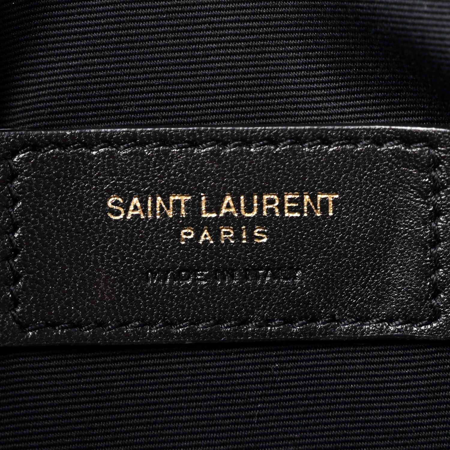 Saint Laurent Grain De Poudre Uptown Pouch Black 6 of 9