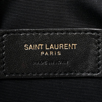 Saint Laurent Grain De Poudre Uptown Pouch Black 6 of 9