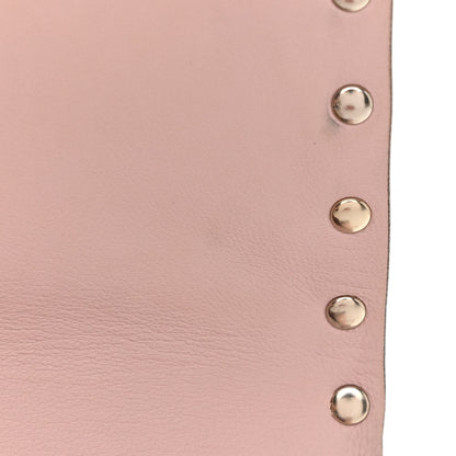 Valentino Garavani Lambskin Medium Rockstud Spike Shoulder Bag Poudre 12 of 15