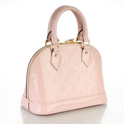 Louis Vuitton Vernis Alma BB Rose Ballerine 3 of 8