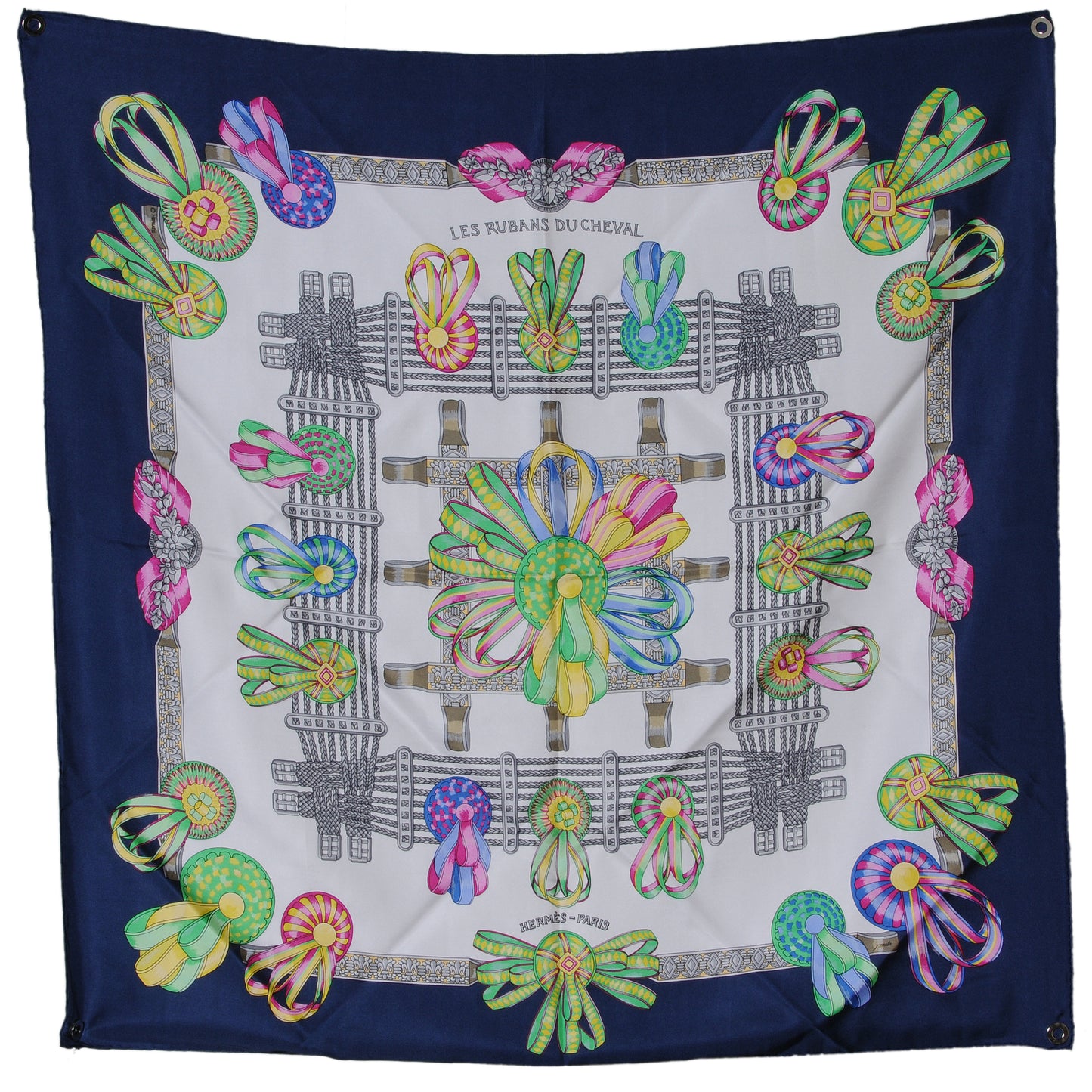Silk Les Rubans Du Cheval Scarf 90