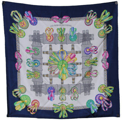 Hermes Silk Les Rubans Du Cheval Scarf 90 2 of 9