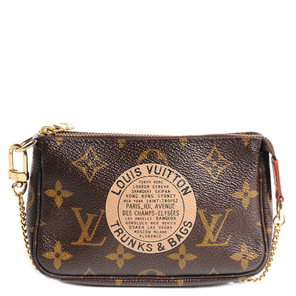 Louis Vuitton Monogram Complice Trunks and Bags Mini Pochette Accessories Beige 1 of 6
