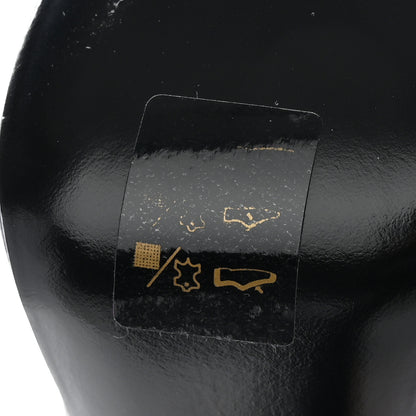 Louis Vuitton Calfskin Monogram Afterglow Platform Pumps 39.5 Black 9 of 13