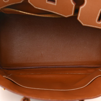 Hermes Courchevel Birkin 35 Gold 6 of 16