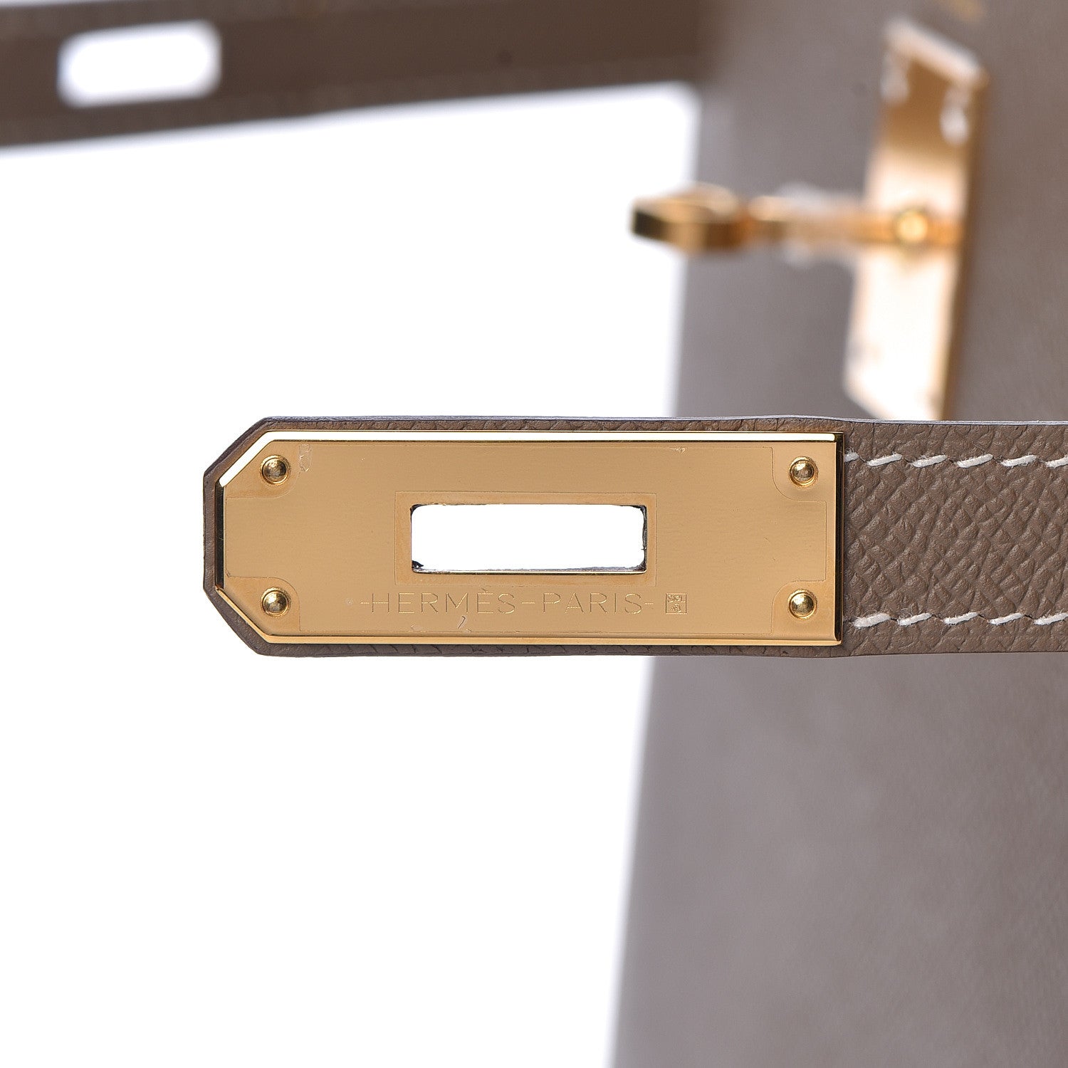 Hermes Epsom Kelly Sellier 32 Etoupe 29 of 37