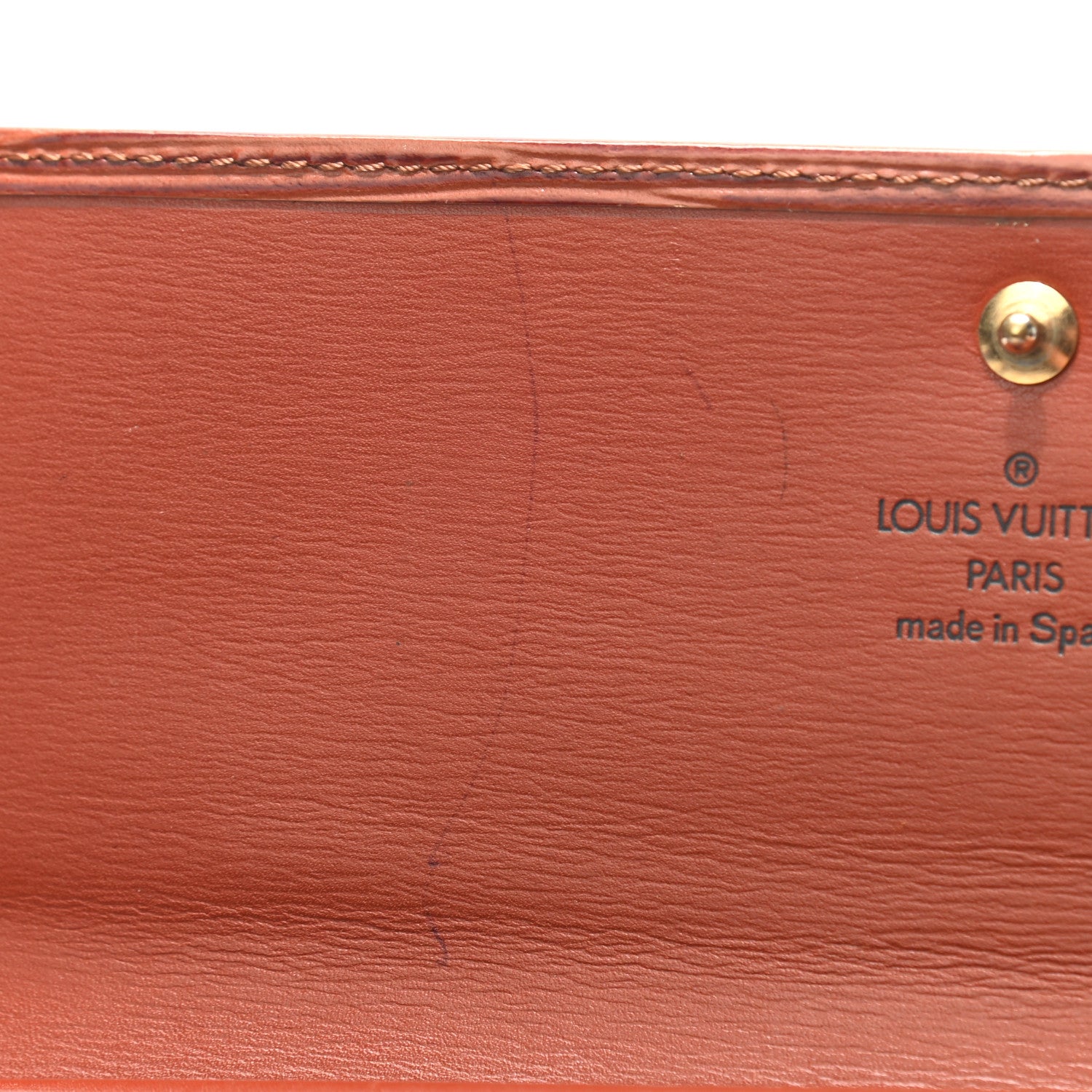 Louis Vuitton Epi Porte Tresor International Wallet Kenyan Fawn 9 of 10