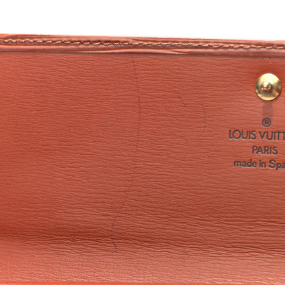 Louis Vuitton Epi Porte Tresor International Wallet Kenyan Fawn 9 of 10
