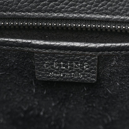 Celine Drummed Calfskin Nano Luggage Black 6 of 19