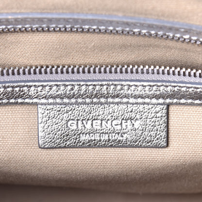 Givenchy Metallic Sugar Goatskin Small Antigona Silver 7 of 9