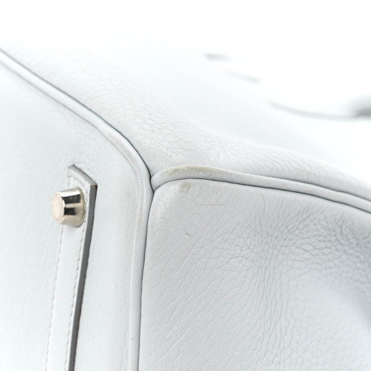Taurillon Clemence Birkin 35 Gris Perle