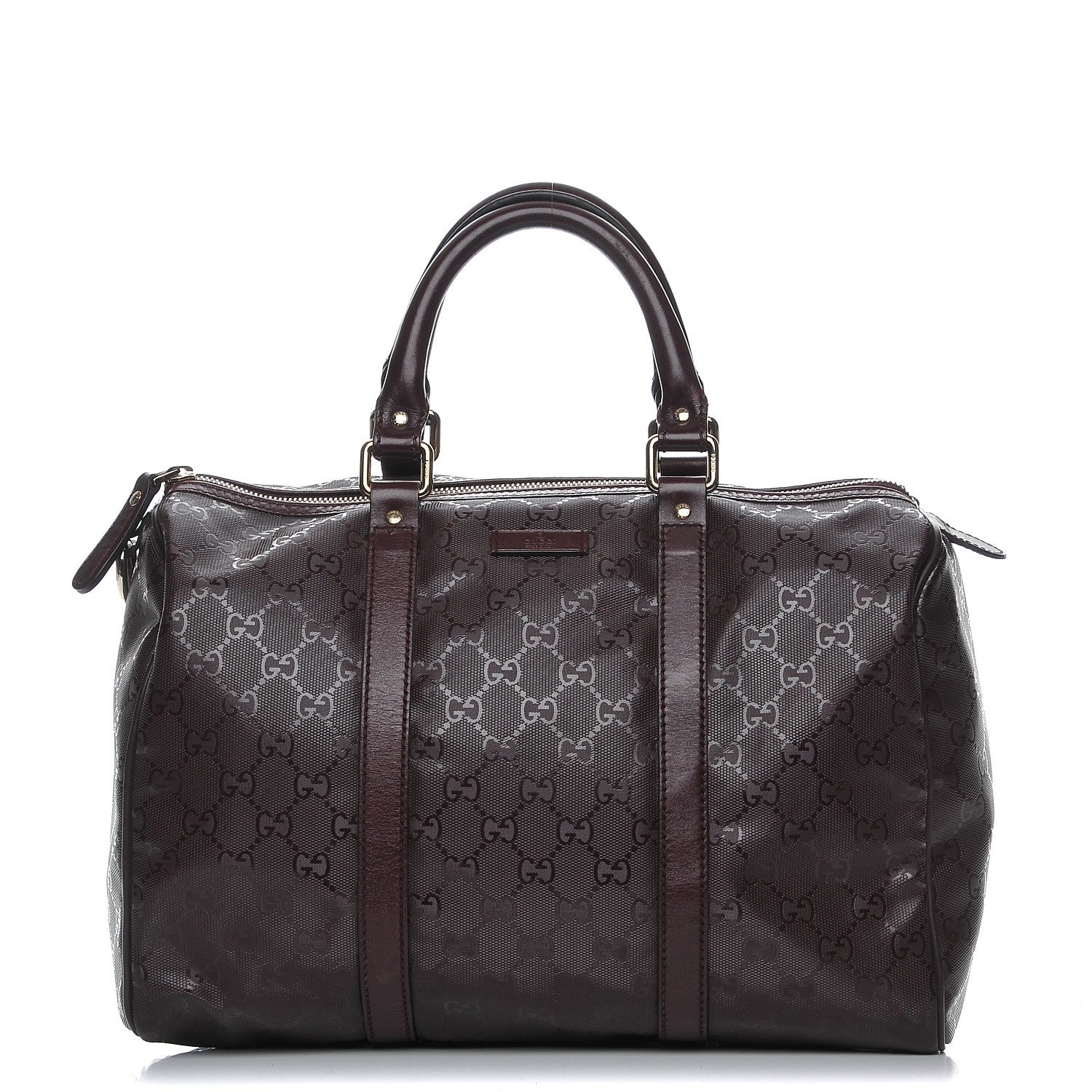 Gucci Imprime Monogram Medium Joy Boston Bordeaux 1 of 9