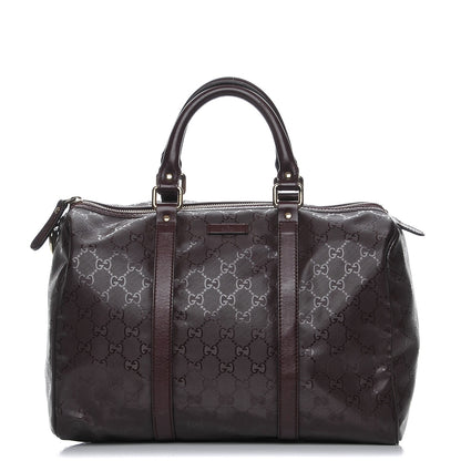 Gucci Imprime Monogram Medium Joy Boston Bordeaux 1 of 9