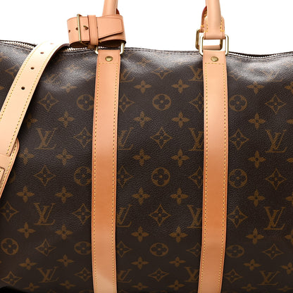 Louis Vuitton Monogram Keepall Bandouliere 45 8 of 10