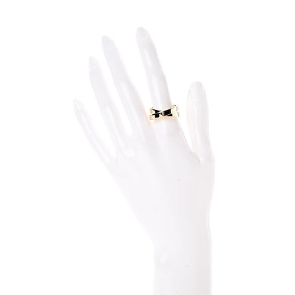 Cartier 18K Yellow Gold 9mm Paris Nouvelle Vague Ring 55 7.25 2 of 5