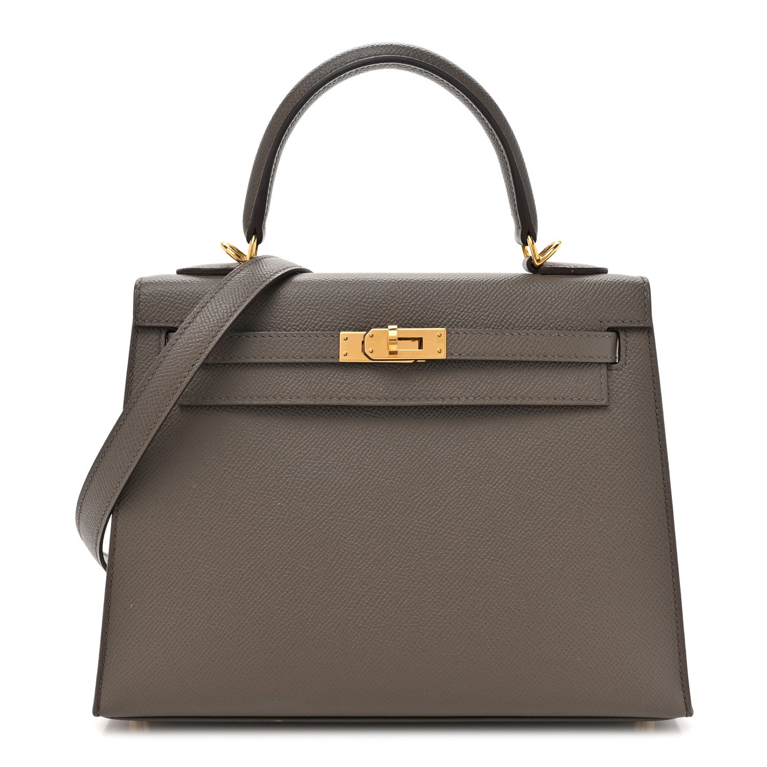 Hermes Epsom Kelly Sellier 25 Etain 1 of 17