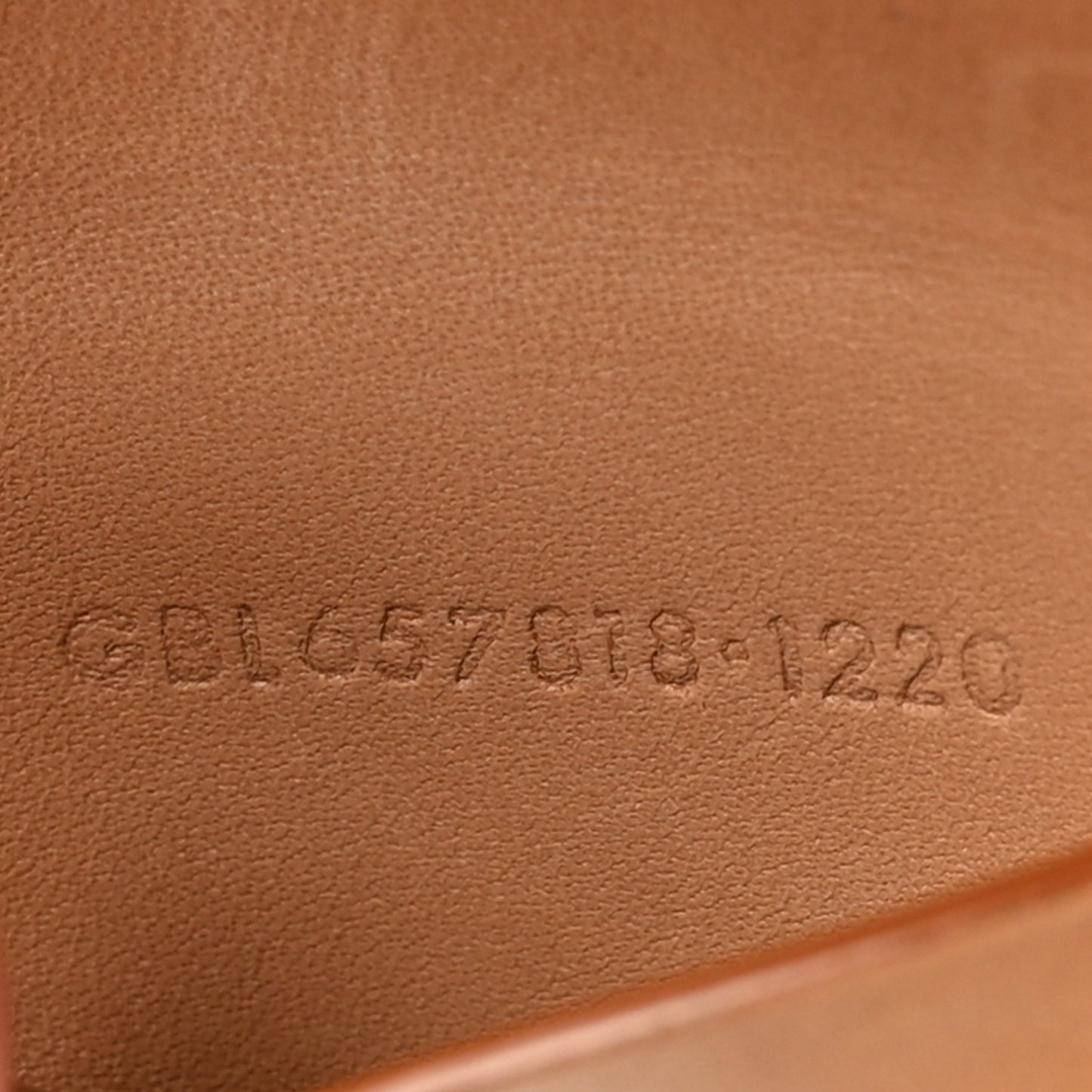 Calfskin Monogram Baby Kaia Crossbody Bag Vintage Brown