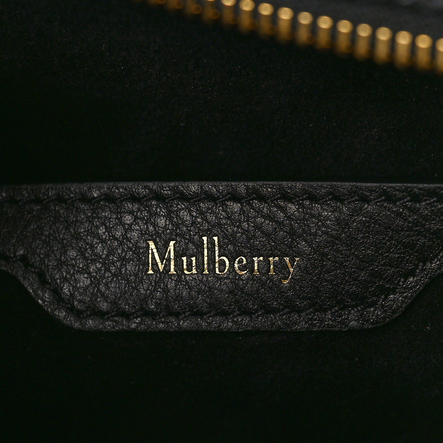 Mulberry Crocodile Embossed Calfskin Small Zipped Bayswater Blue Multicolor 6 of 8