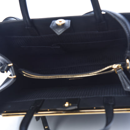 Fendi Vitello Elite Regular 2Jours Tote Black 5 of 9