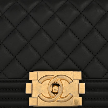 Chanel Calfskin Quilted Small Boy Flap Black 12 of 12