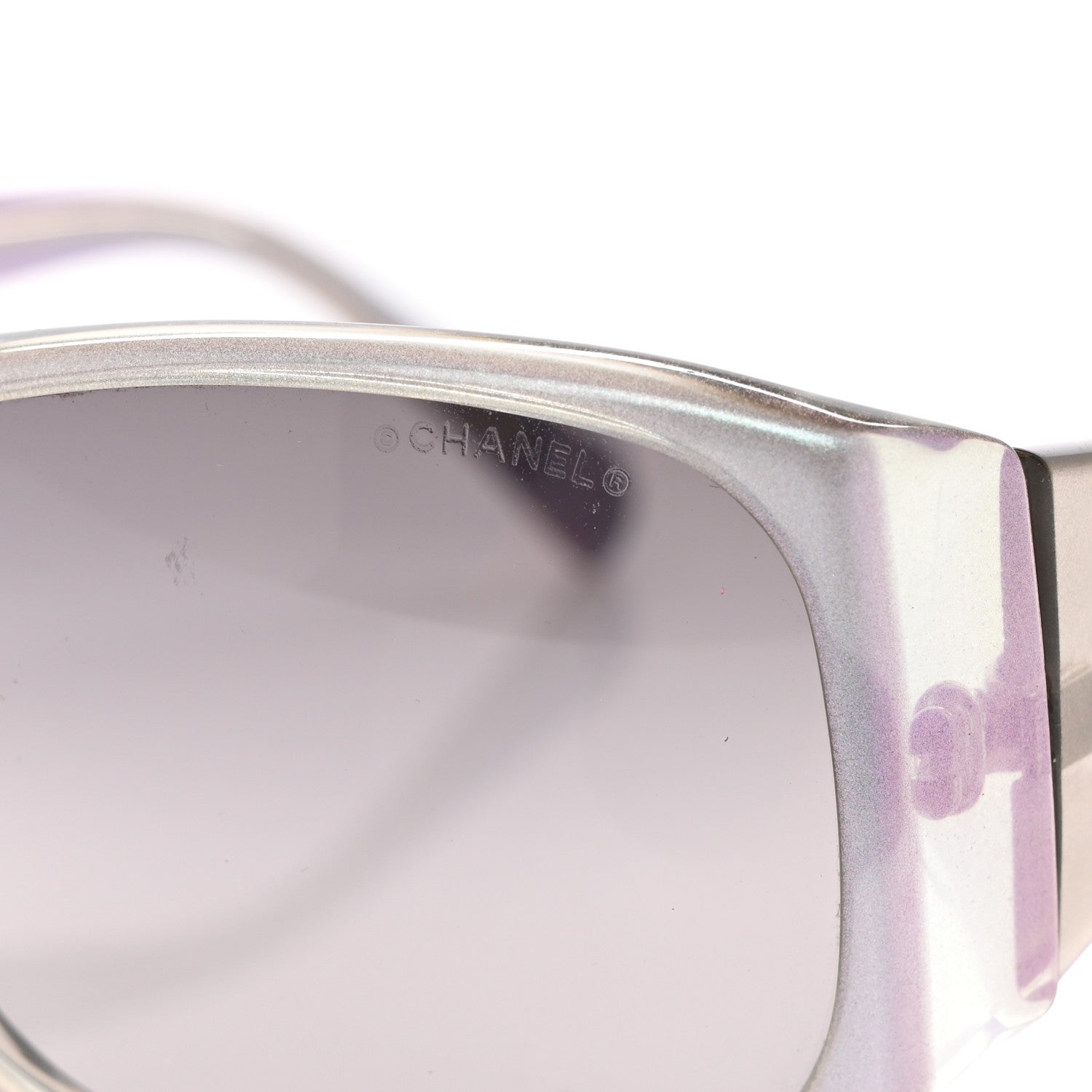 Chanel Acetate Iridescent Pearl CC Sunglasses 5083-H 7 of 8