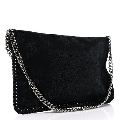 Stella McCartney Shaggy Deer Mini Falabella Shoulder Bag Black 3 of 10