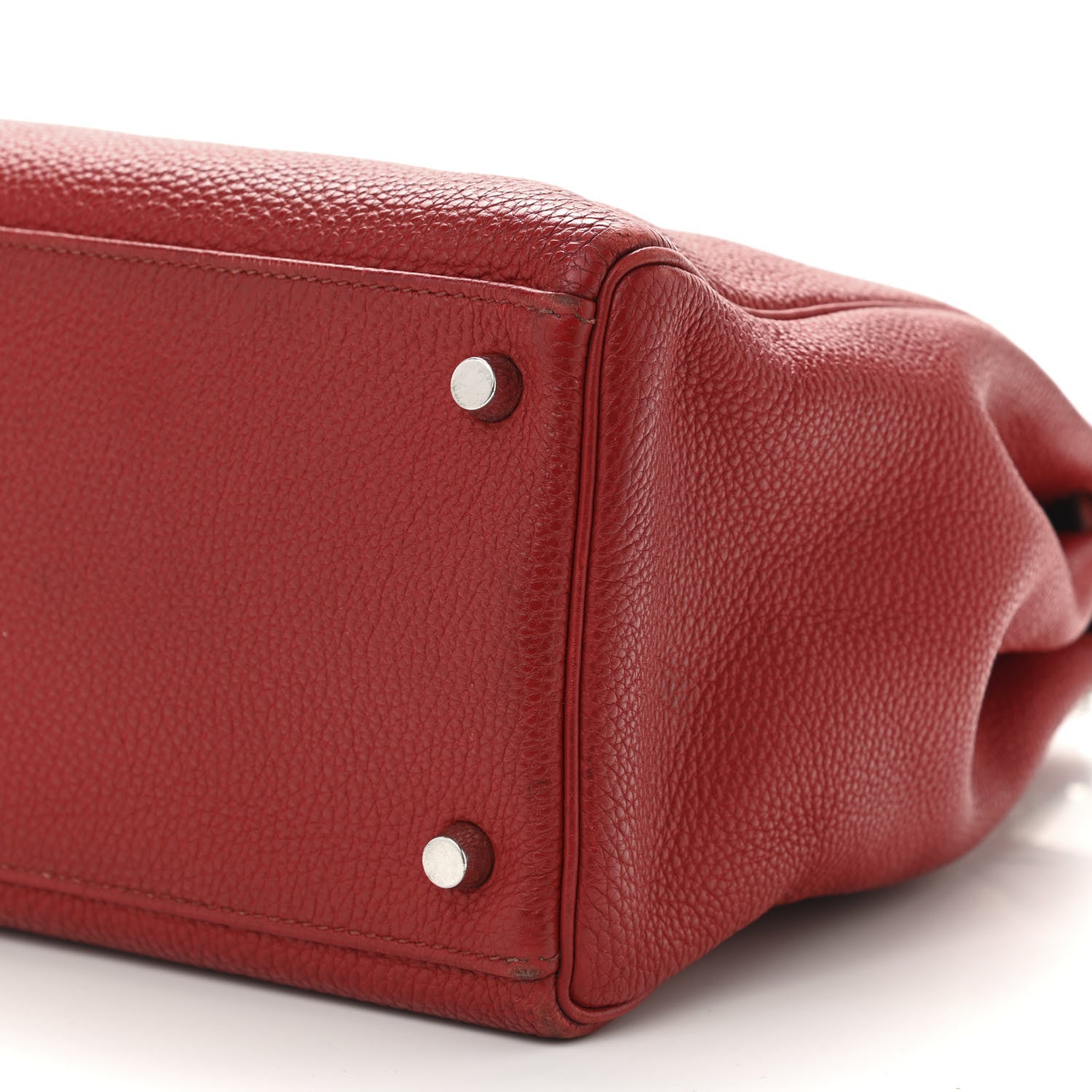 Hermes Togo Kelly Retourne 35 Rouge Garance 10 of 23