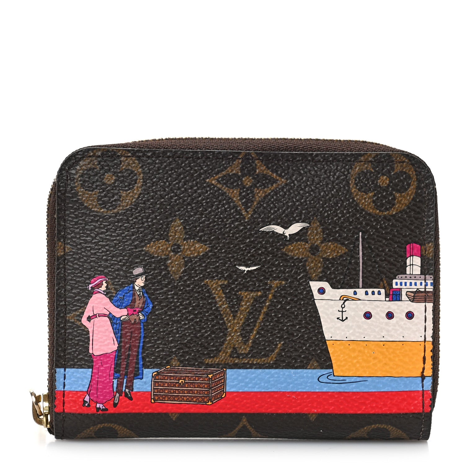 Louis Vuitton Monogram 2016 Christmas Animation Zippy Coin Purse 1 of 11