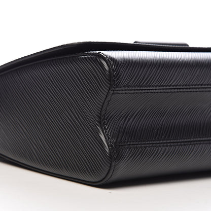 Louis Vuitton Epi Twist Shoulder Bag MM Matte Black 6 of 10