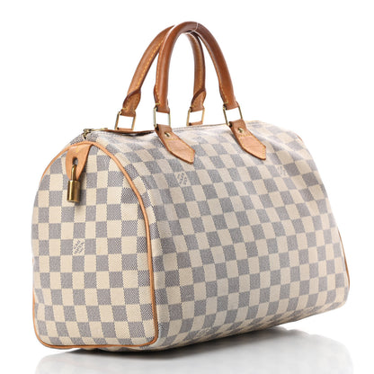 Louis Vuitton Damier Azur Speedy 30 3 of 19