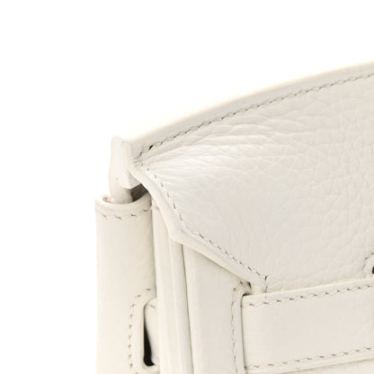 Hermes Taurillon Clemence Birkin 30 White 13 of 18