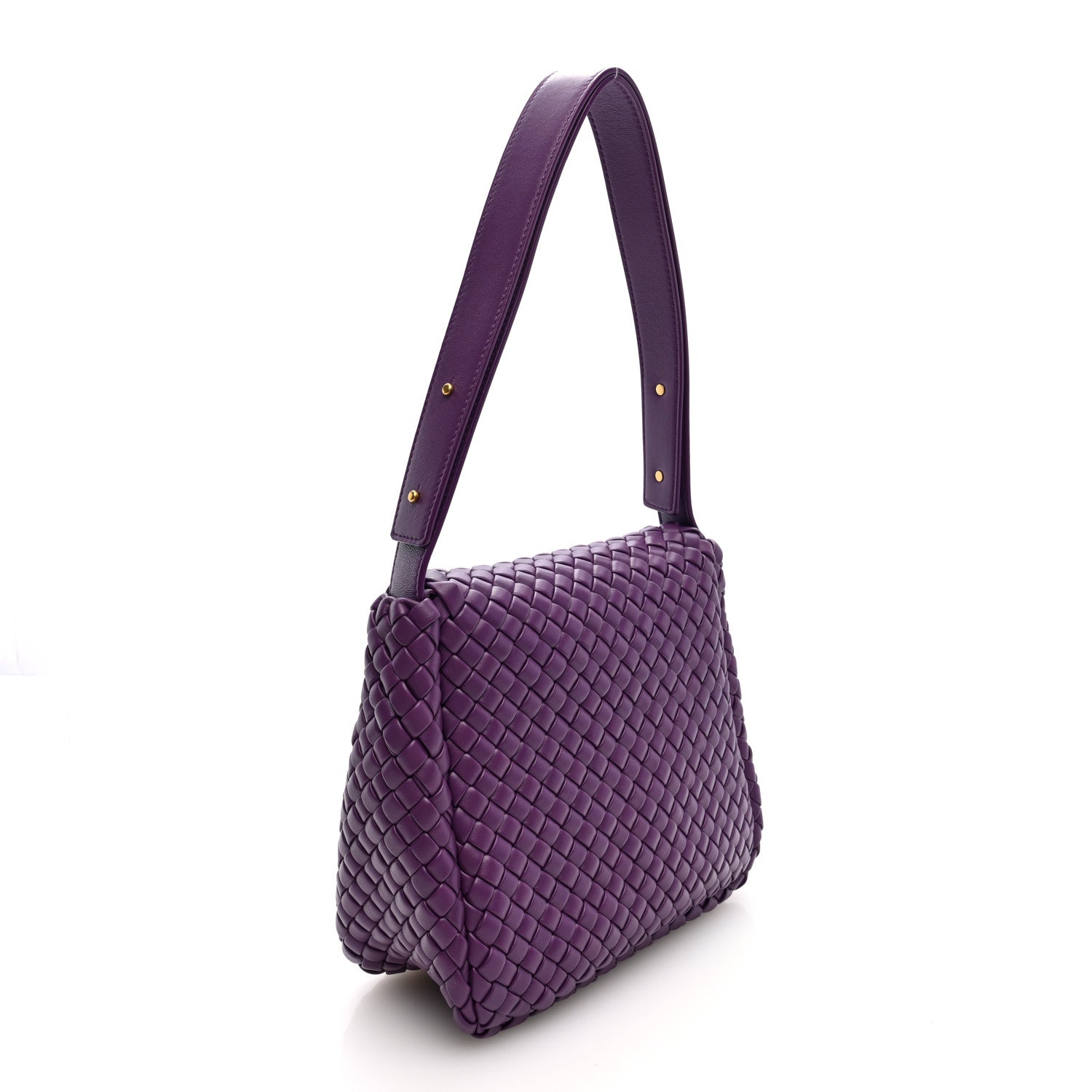 Bottega Veneta Nappa Intrecciato Small Cobble Messenger Bag Monalisa 3 of 10