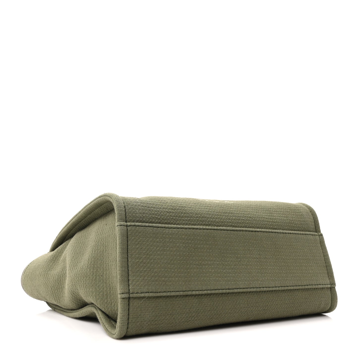 Mixed Fibers Small Deauville Tote Khaki