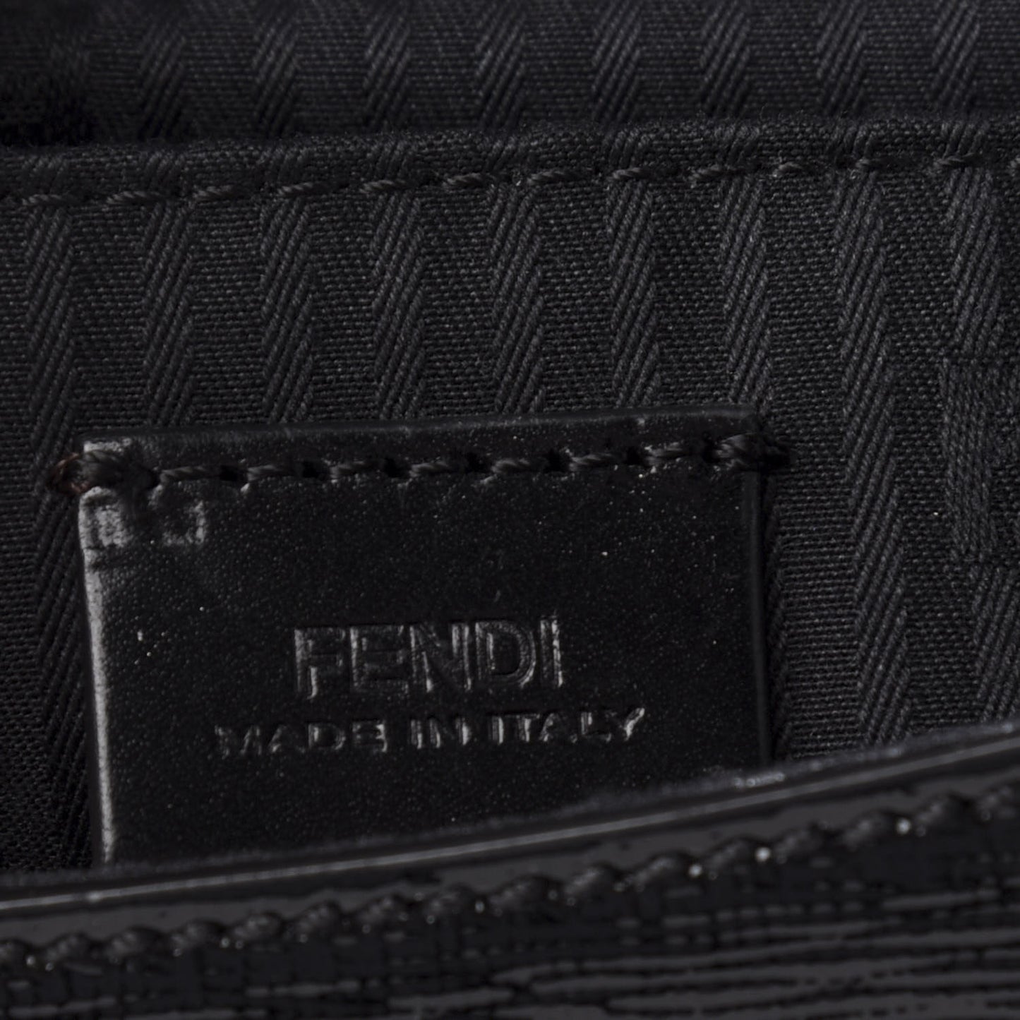 Patent Mini Borsa Black