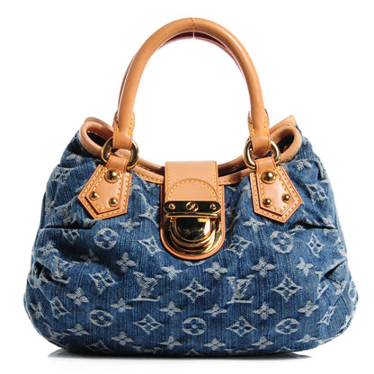 Louis Vuitton Monogram Denim Pleaty Blue 1 of 7