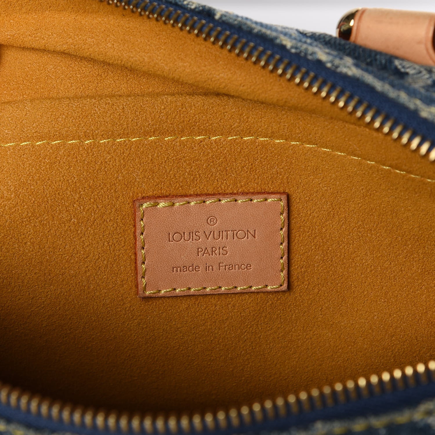 Louis Vuitton Monogram Denim Neo Speedy Blue 7 of 9