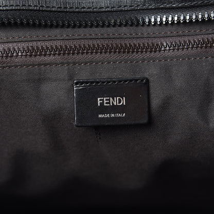 Fendi Zucca Spalmati Top Handle Convertible Tote Black 6 of 12