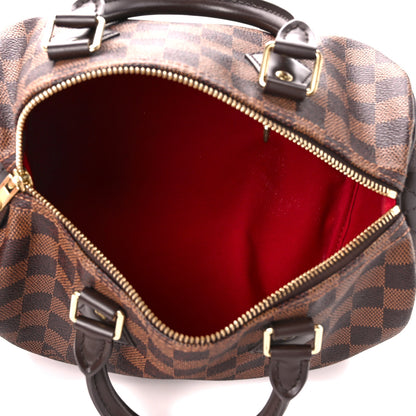 Louis Vuitton Damier Ebene Speedy 25 5 of 14