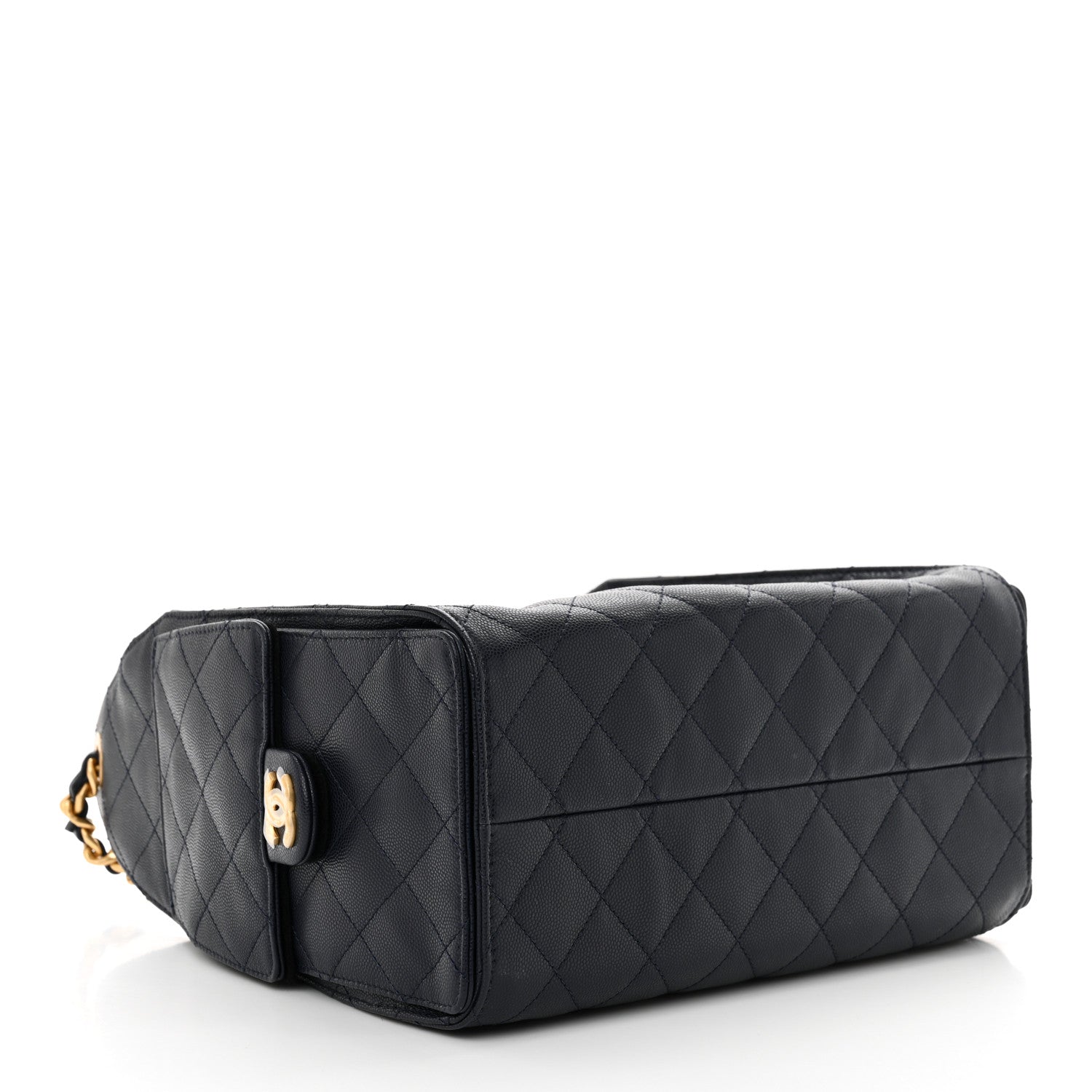Chanel Caviar Quilted Small Chanel 25 Handbag Dark Navy 4 of 11