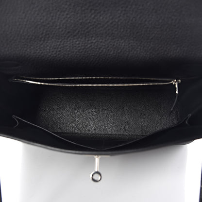 Hermes Togo Kelly Retourne 32 Black 8 of 41