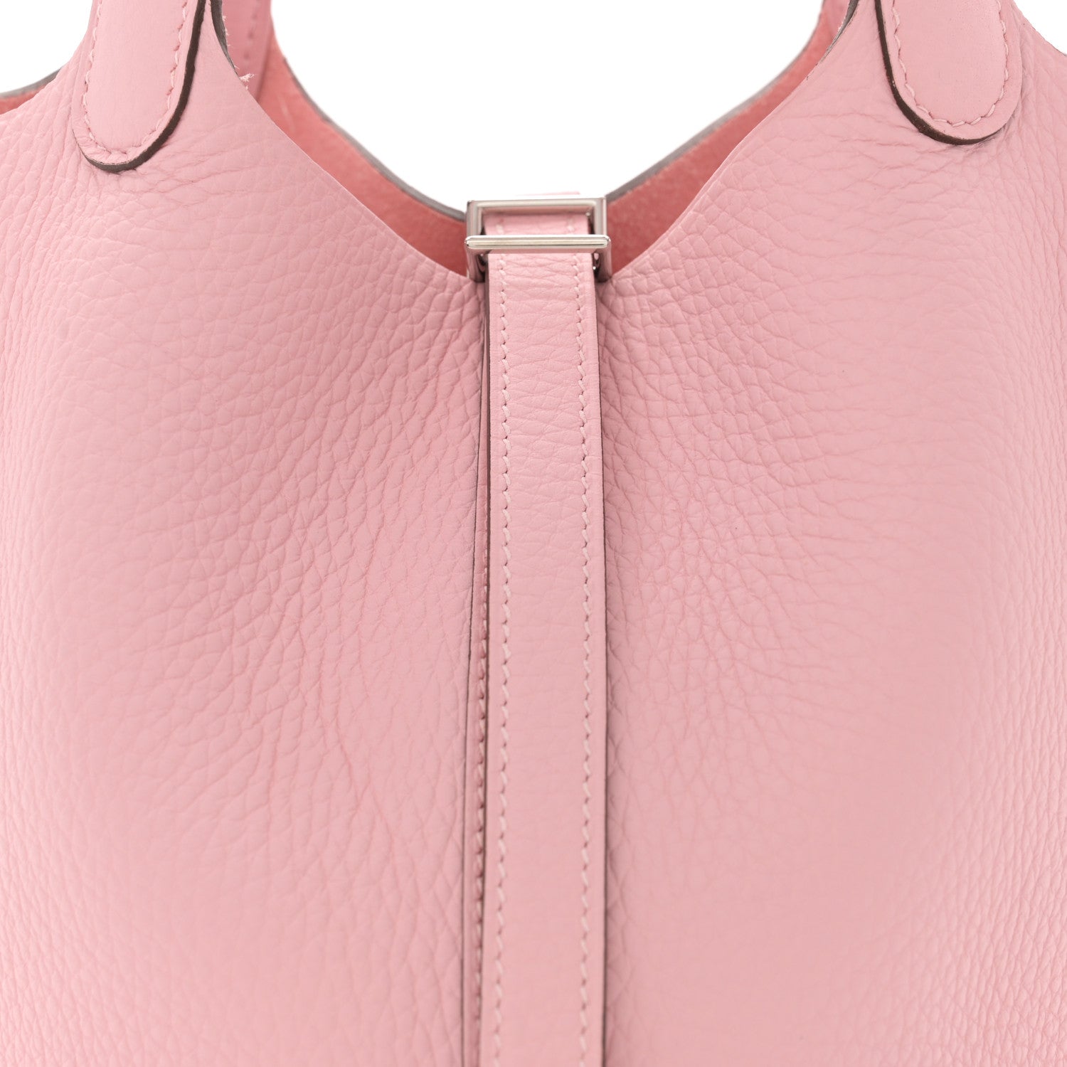 Hermes Taurillon Clemence Picotin Lock 18 PM Rose Sakura 8 of 12